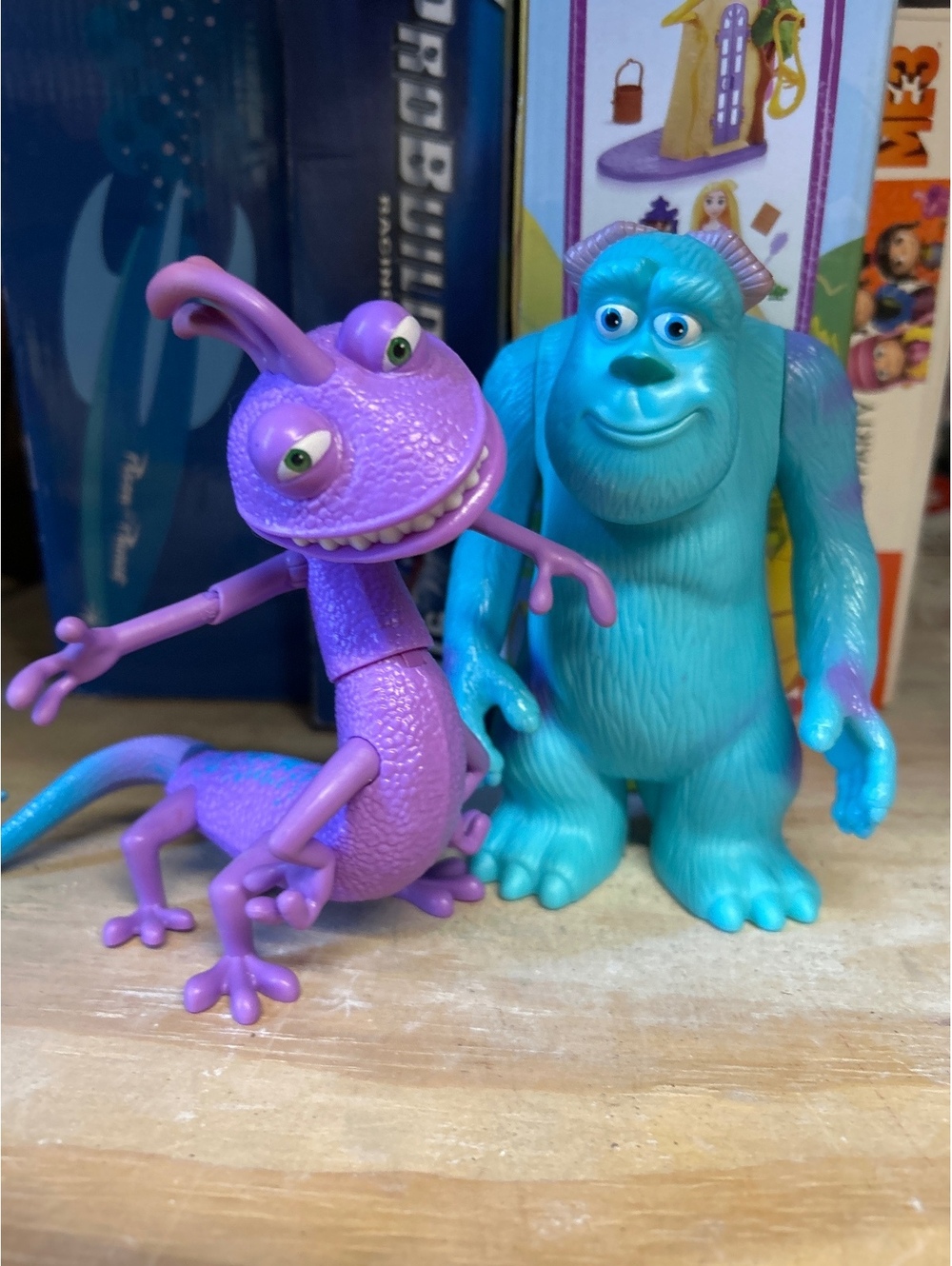 Monsters Inc Sulley and Randall Action Figures Set